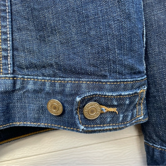 levis denim jacket in medium wash size S mens modern type III - Picture 14 of 16